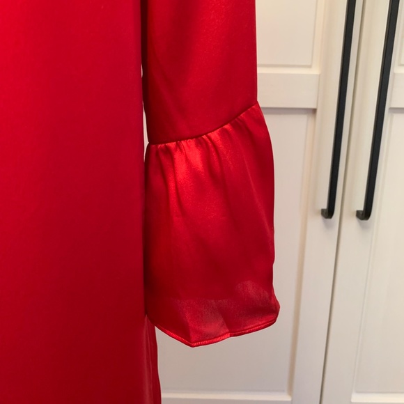 Massimo Duti Red Dress Size 10 - Picture 3 of 16